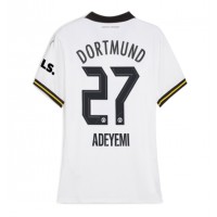 Camiseta Borussia Dortmund Karim Adeyemi #27 Tercera Equipación para mujer 2024-25 manga corta